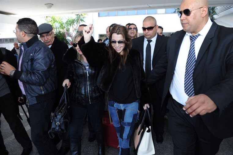 Nancy Ajram in Tunisia